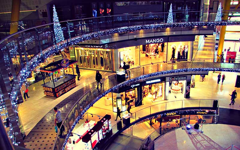 las arenas shopping mall