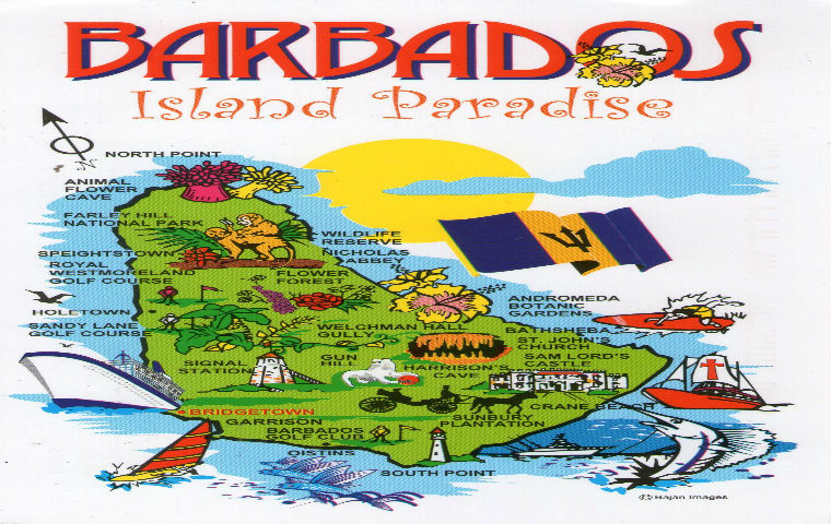 mapbarbados