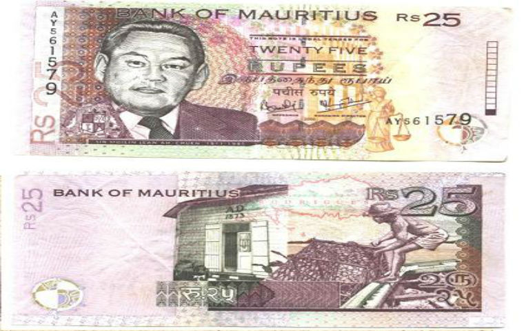 25 roupie