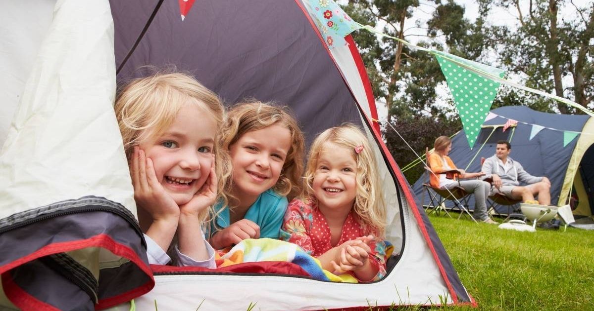 Camping en famille